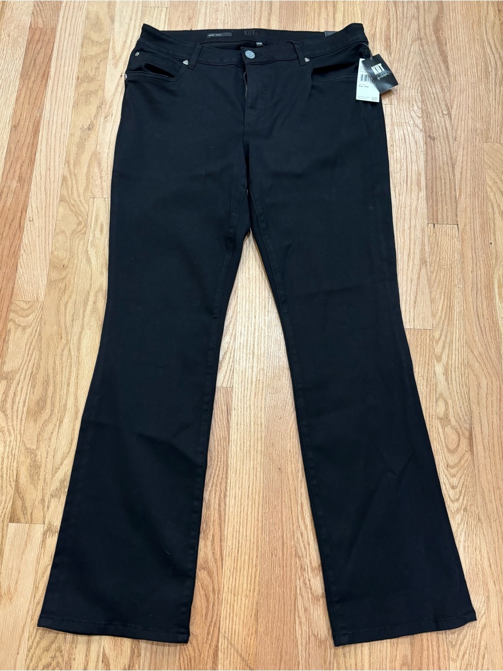 Kut from the Kloth Black Nicole Boot Cut pants